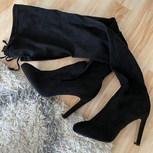Over the knee suede boots from EXPRESS